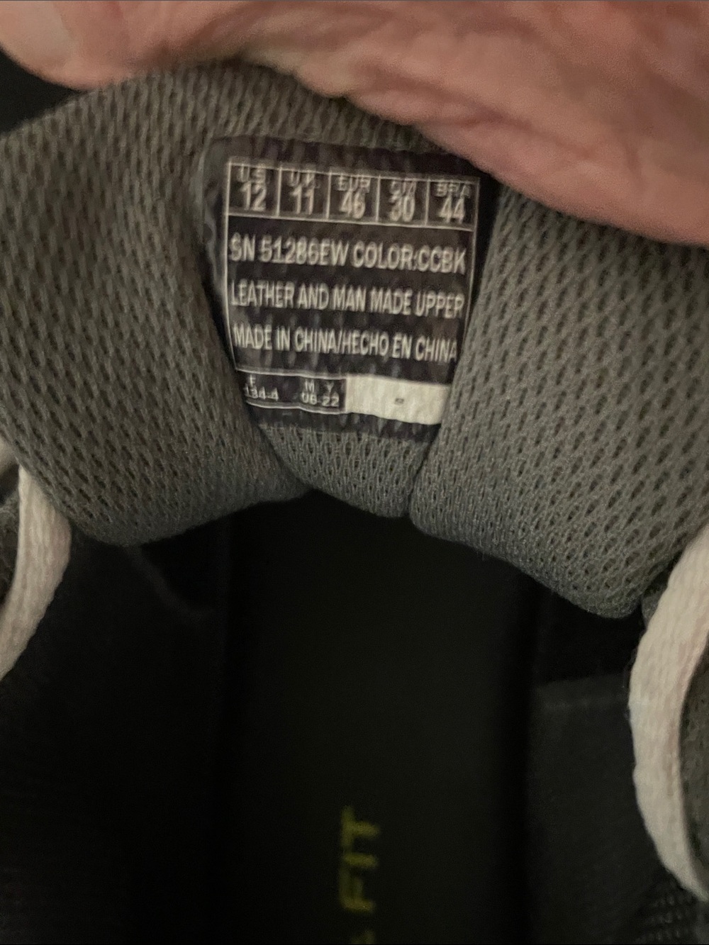 Men's EUC Sz 12 Skechers Stamina-Cutback sneakers in the charcoal/black colorway - Picture 11 of 11